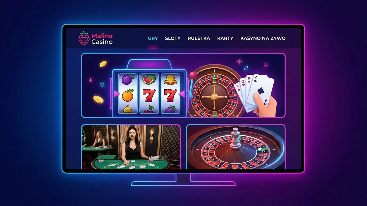 Gry kasynowe Malina Casino